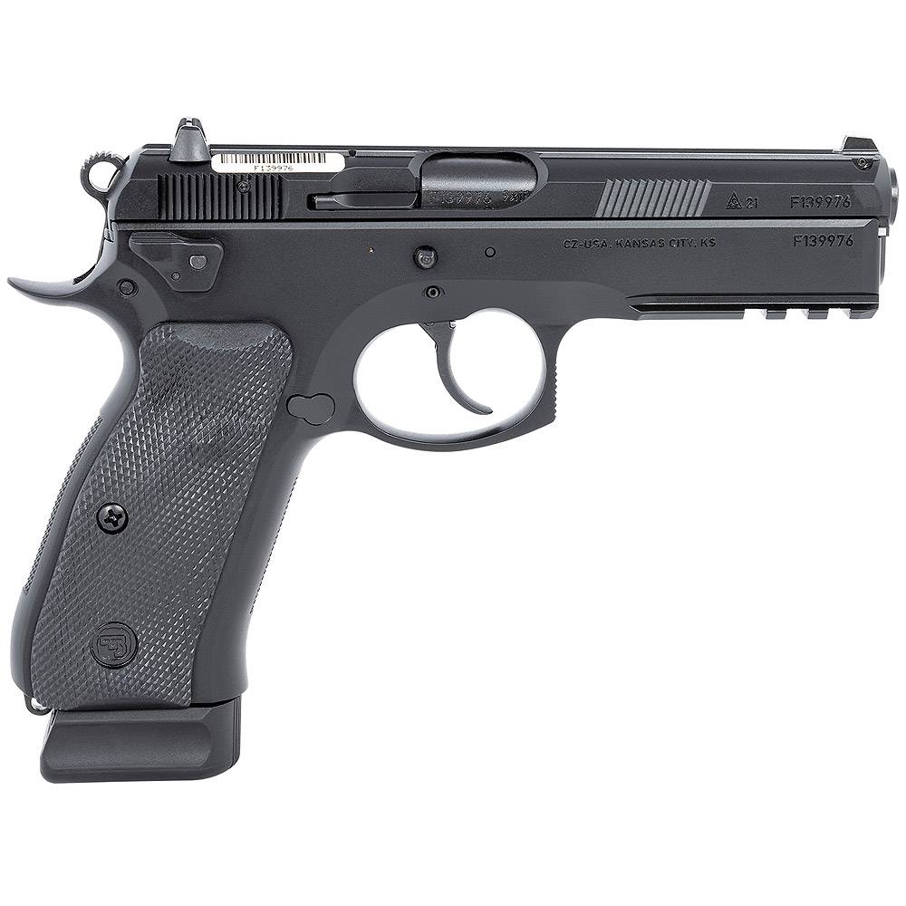 CZ 75 SP-01 Tactical Fiber Optic Black 9mm 4.6in 2-19Rd 89153 - Semi ...