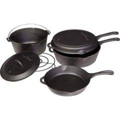 Camp Chef Six-Piece Cast Iron Set CBOX6