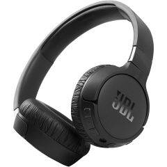 JBL Tune 660NC Bluetooth On-Ear Noise Cancelling Headphones Black JBLT660NCBLKAM