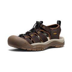 Keen Keen Men's Newport H2 Hiking Sandal (Java/Golden Yellow) 1028514 