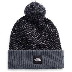 North Face Youth Girls Chevron Pom Beanie One Size NF0A4VTDNY7OS