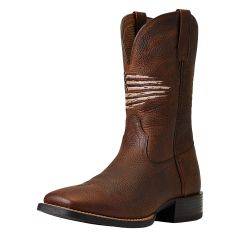 Ariat Men's Sport All Country Western Boot (Cliff Brown) 10040275 