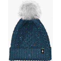 Smartwool Smartwool Lodge Girl Beanie TWILIGHT BLUE DONEGAL Size 1FM SW016440-M58-1FM TWILIGHT BLUE DONEGAL SW016440-M58-1FM 