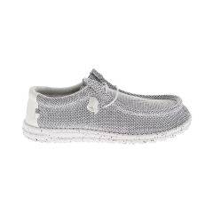 Hey Dude Men's Wally Sox Slip-On Shoe (Stone White) 40019-1KA 