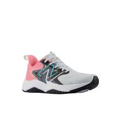 New Balance Big Kids Rave Run v2 Shoe (Quartz Grey) GKRAVKP2-M 