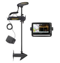 Garmin ECHOMAP UHD 93sv without Transducer with Minn Kota Powerdrive 70"/60"