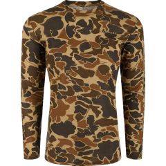 Drake Men's Hunter Creek Bamboo Long Sleeve Crew (Old School) DS1602-016 