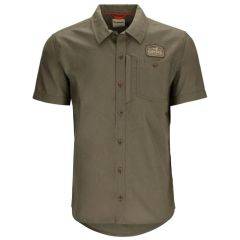 Simms Men's Shop Shirt Dark Stone 