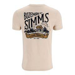 Simms Men's Bozeman Scene T- Shirt (Natural)  14098-1290 