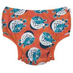 I Play  by Green Sprouts Eco Snap Swim Diaper (Batik Watamu Puffer Fish) 701058-131 