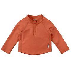 I Play  by Green Sprouts UPF 50+ Eco Zip Rashguard (Coral) 730901-328 