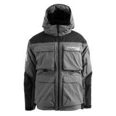 Ice Armor By Clam Rise V3 Parka, Charcoal/Black 