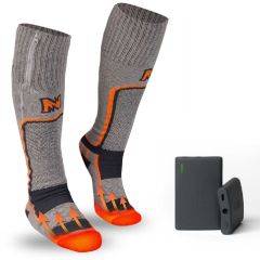 Mobile Warming Men's Premium 2.0 Merino Heated Socks (Dark Grey) MWMS0701 