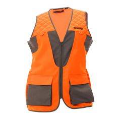 DSG Outerwear Women's Upland Hunting Vest 2.0 (Grey/Blaze Orange) 454XX 