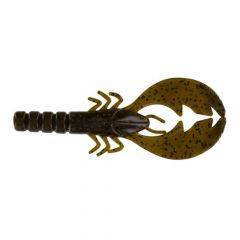 Big Bite Baits College Craw 3.5in Green Pumpkin 10pk 35CC-03