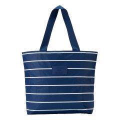 Aloha Day Tripper Pinstripe Tote (White/Navy) DAYCT033-NA01 