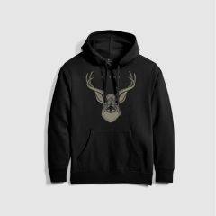 Sitka 8 Point Pullover Hoodie Black  