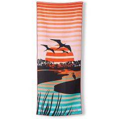 Nomadix National Parks: Everglades Pink Teal Towel NM-GLAD-101 