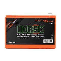 Norsk Lithium 14.8V-15AH-NMC-Battery w/Charger B14015C Orange B14015C 