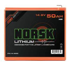 Norsk Lithium 14.8V-50AH-NMC-Battery w/Charger B14050C Orange B14050C 