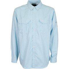 Aftco Rangle Vented Short Sleeve Shirt Horizon Blue M45108HZBL2X