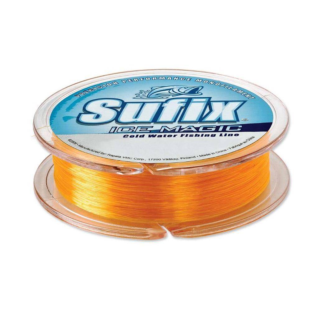 SUFIX Ice Magic 8 Lb Neon Orange - 100 Yds 603-008NO