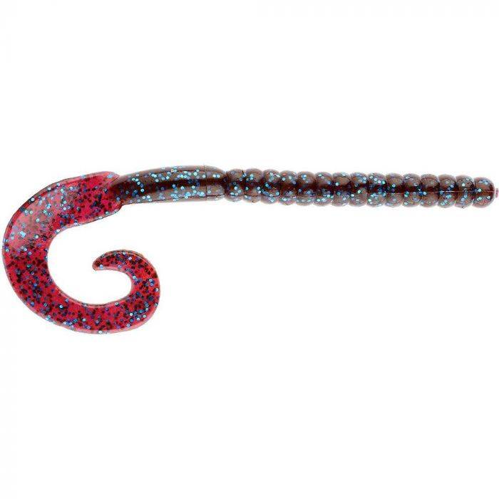 PowerBait Power Worms Soft Bait Lures, Blue Fleck - 7 - Pack of 100