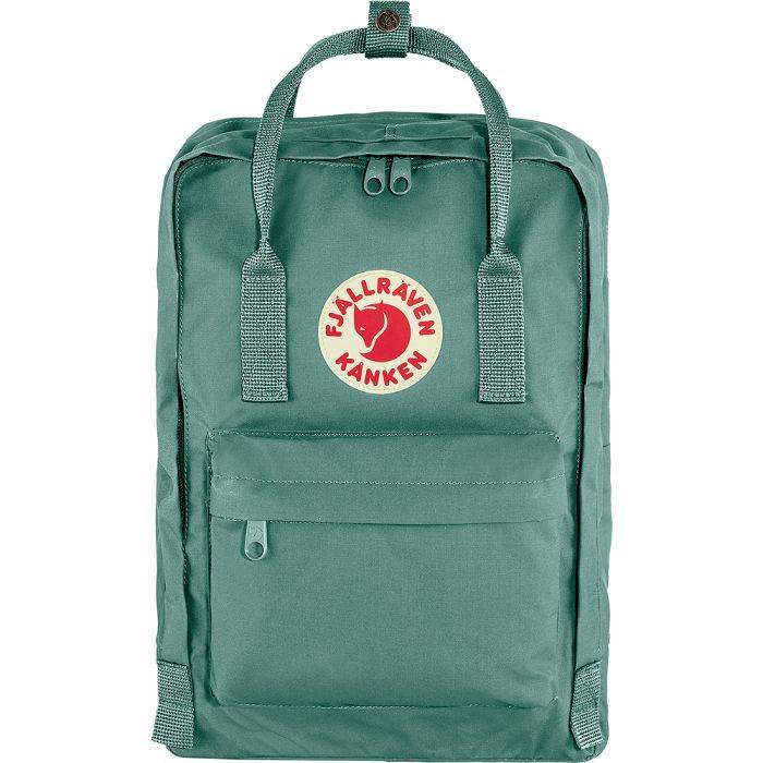 Fjall Raven F23523-664 7323450785710 Fjall Raven Kanken Laptop 13in Frost  Green F23523-664 Frost Green Green